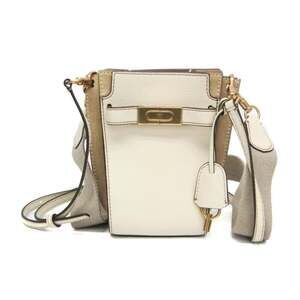 Tory Burch LEE RADZIWILL Double Bucket Bag 139016 Women's Leather,Suede Shoul...